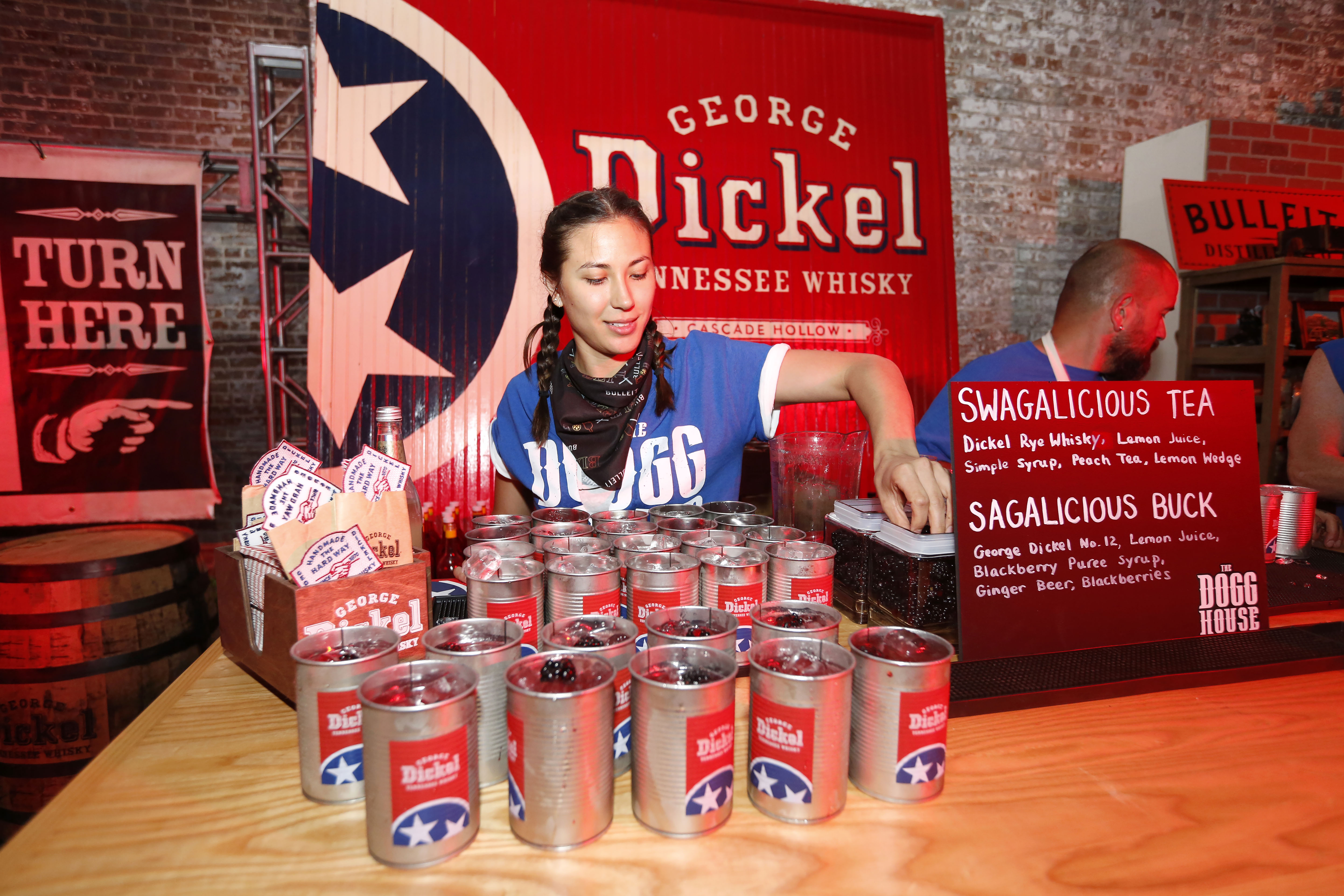 NEW ORLEANS, LA - JULY 21: Signature cocktails served at The Dogg House during Tales Of The Cocktail on July 21, 2017 in New Orleans, Louisiana. (Photo by Tyler  Kaufman/Getty Images for Diageo) *** Local Caption ***